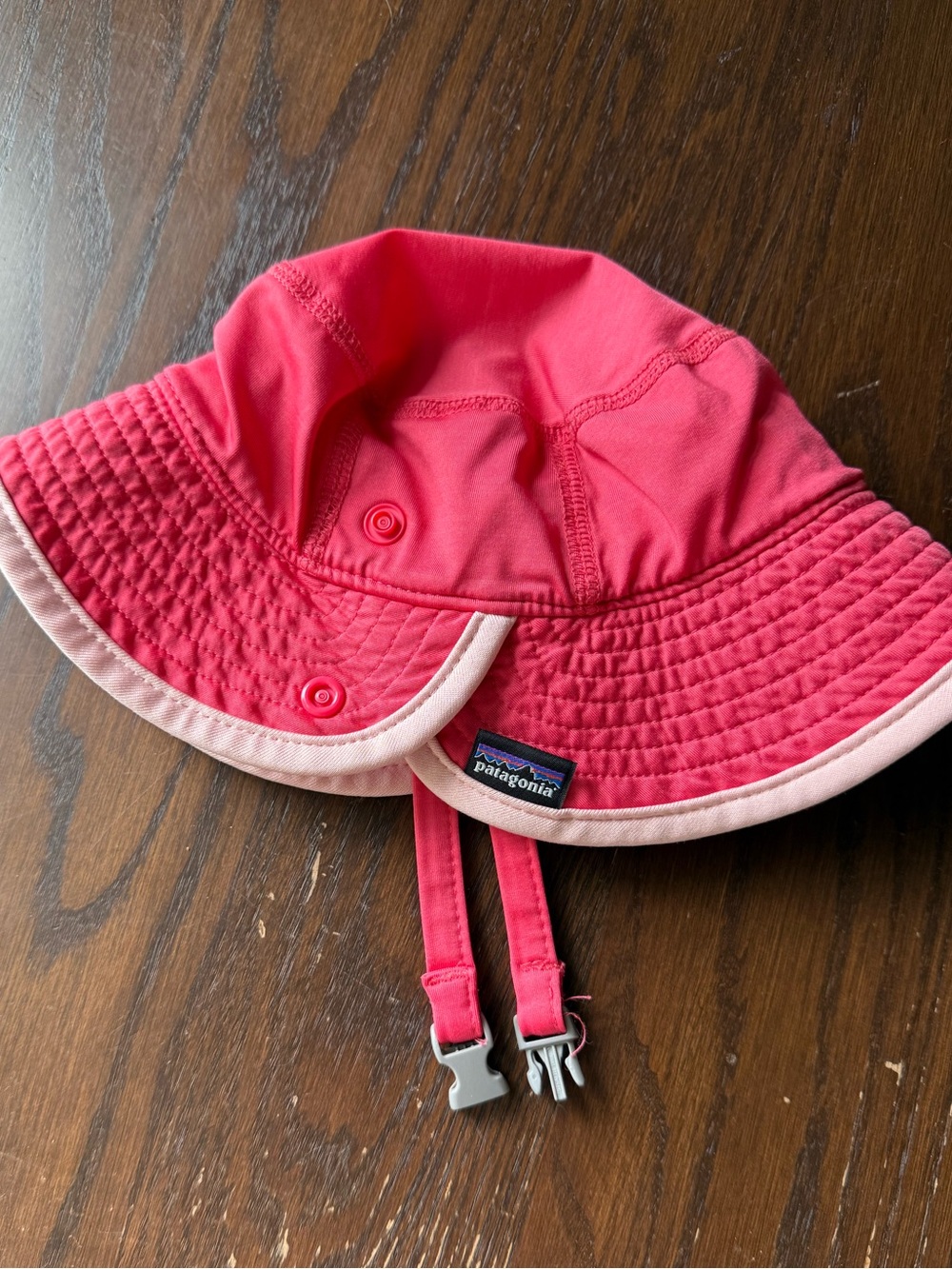 Patagonia Baby Sun Bucket Hat with Chin Strap